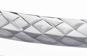 Curved Diamond Bangle