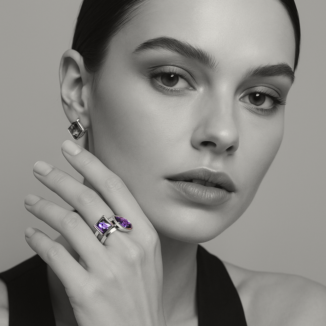 Purple Gem Ring