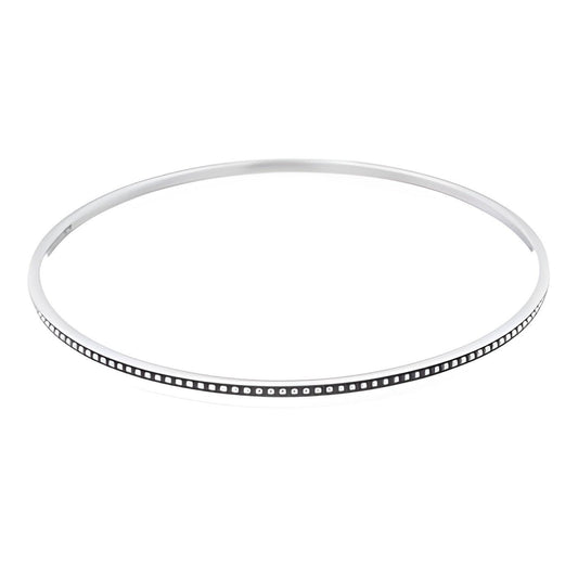 Simple Silver Bangle