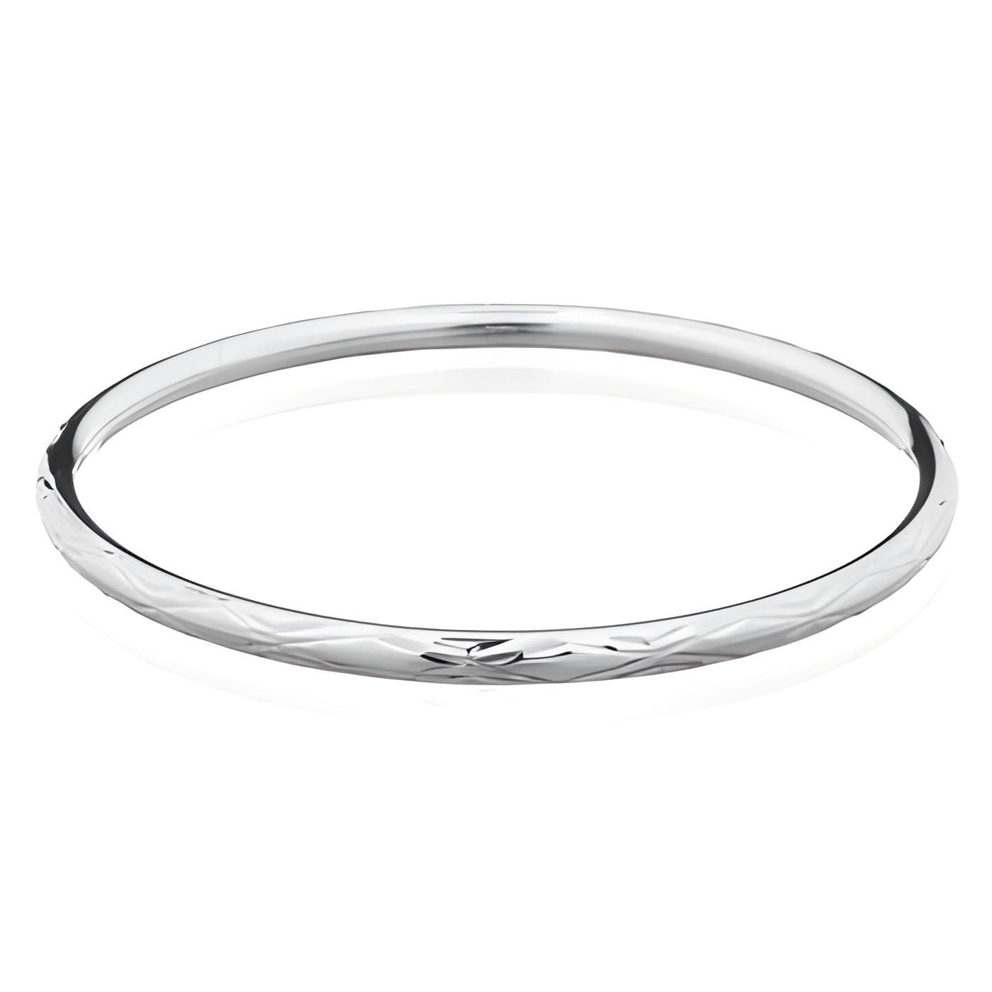 Diamond Pattern Bangle