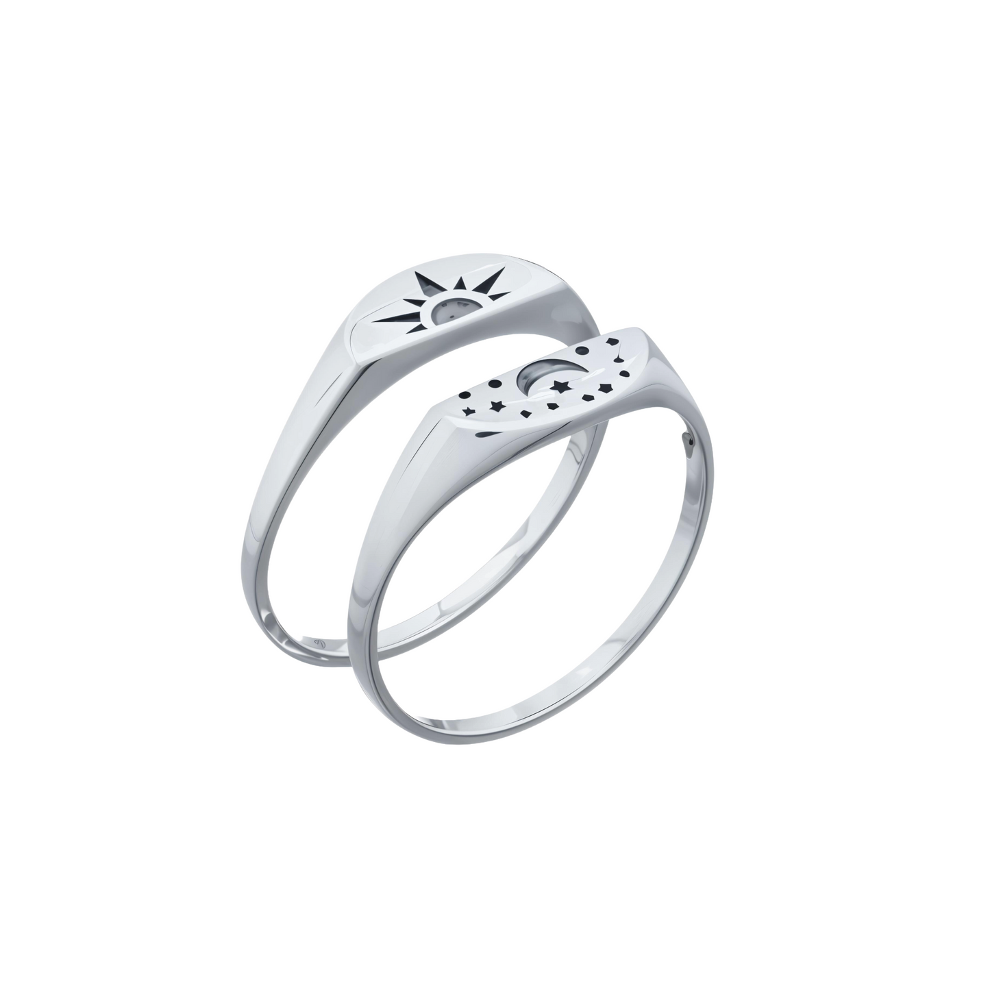 Sun and Moon Rings