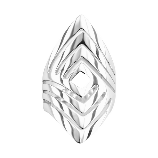 Silver Diamond Ring