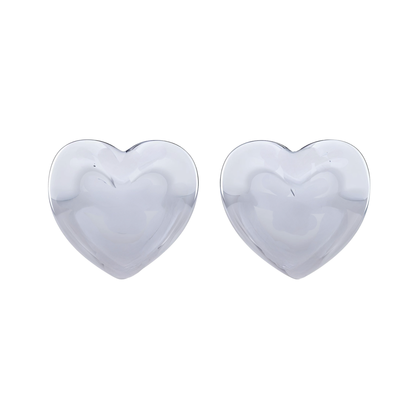Puffed Heart Earrings